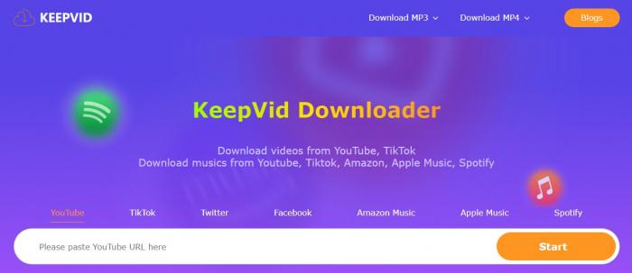10. Keepvid -Download hele afspeellijsten of kanalen -1